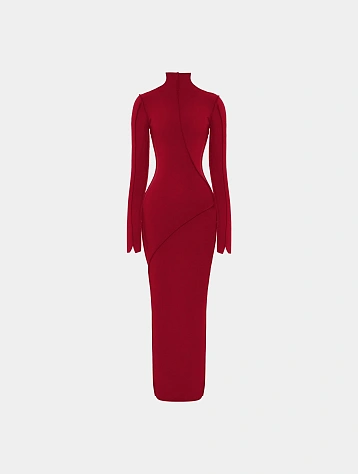 Женское платье XSAI Long Dress Carmine