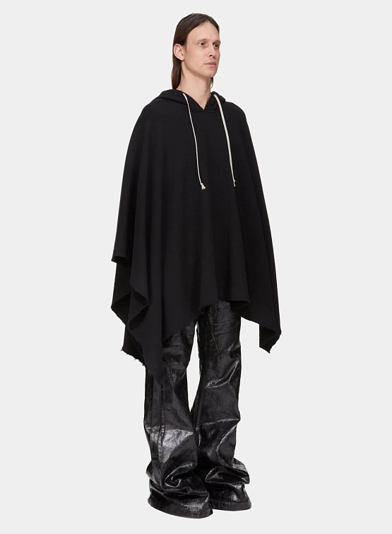 Худи RICK OWENS DRKSHDW Poncho Black