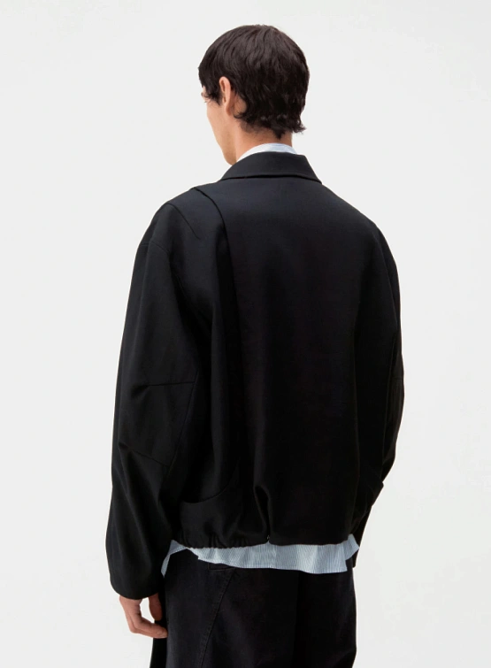 Куртка COOR Wool Blouson Black