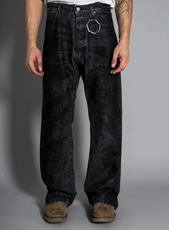 Джинсы ALCHEMIST Dean Patch Dark Indigo