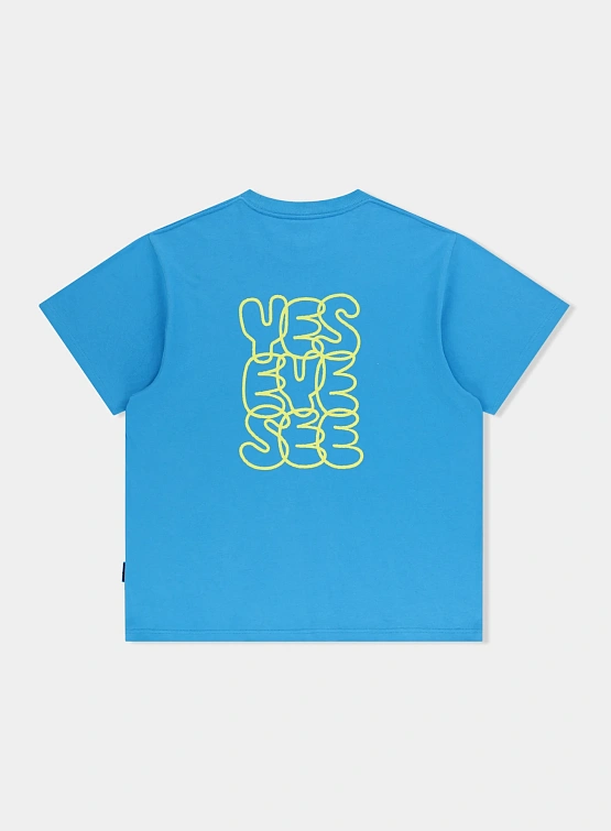 Футболка YESEYESEE C-Logo Tee Sky Blue