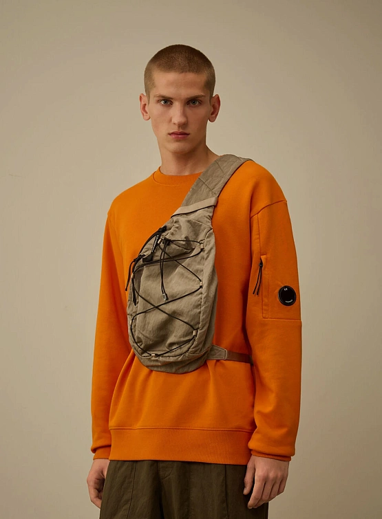 Рюкзак C.P. Company Nylon B Lens Crossbody Fallen Rock