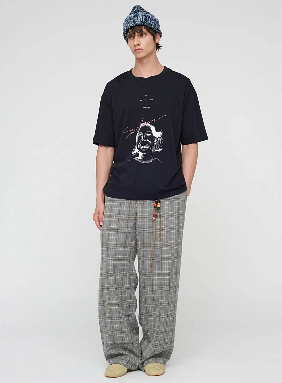 Футболка Song for the Mute "Sunflower" Oversized Navy