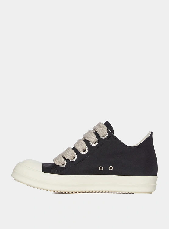 Кеды RICK OWENS DRKSHDW Concordians Jumbo Lace Low Black/Milk