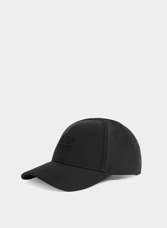 Кепка C.P. Company C.P. Shell-R Logo Cap Black