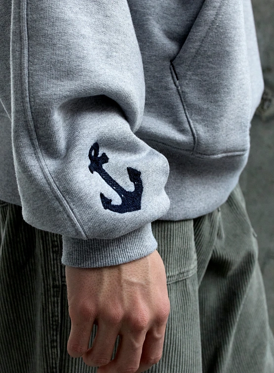Худи FrizmWORKS Anchors Aweigh Gray