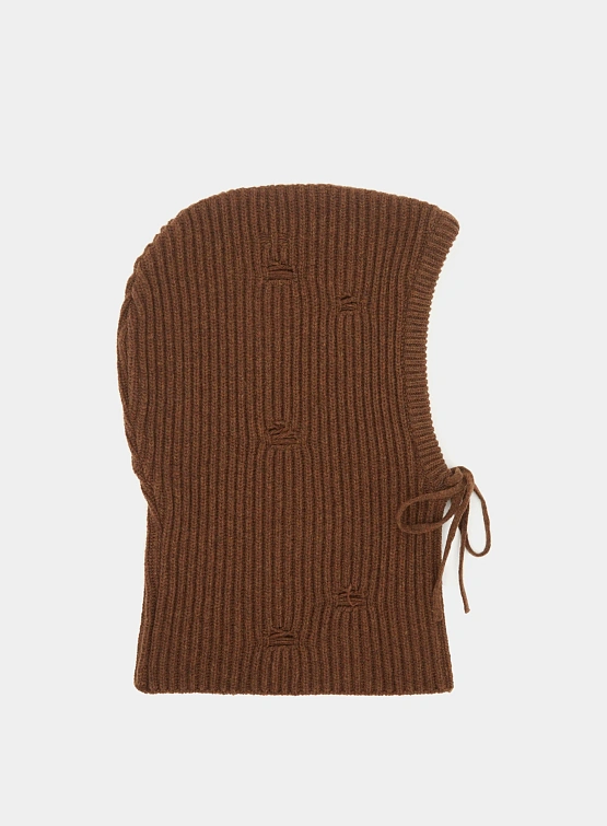 Балаклава MM6 Maison Margiela Brown Melange