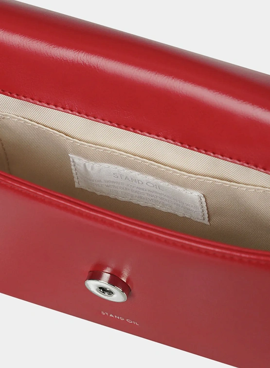 Женская сумка STAND OIL Riddle Bag Red