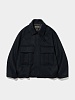 Куртка Uniform Bridge Pocket Wool Short Coat Dark Navy