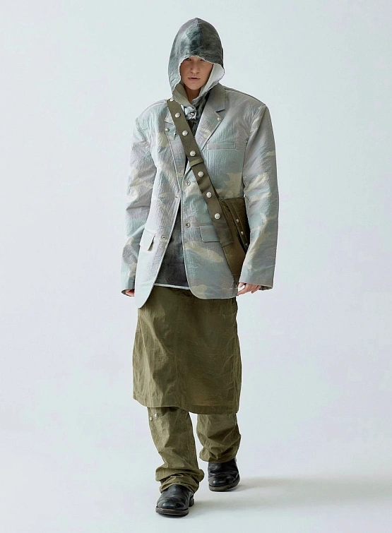 Сумка Thug Club Scarred Bio Army Messenger Bag Khaki