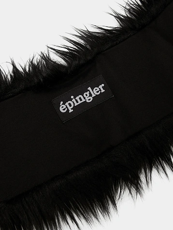 Шарф-воротник EPINGLER Collar Neck Cape Fur Black