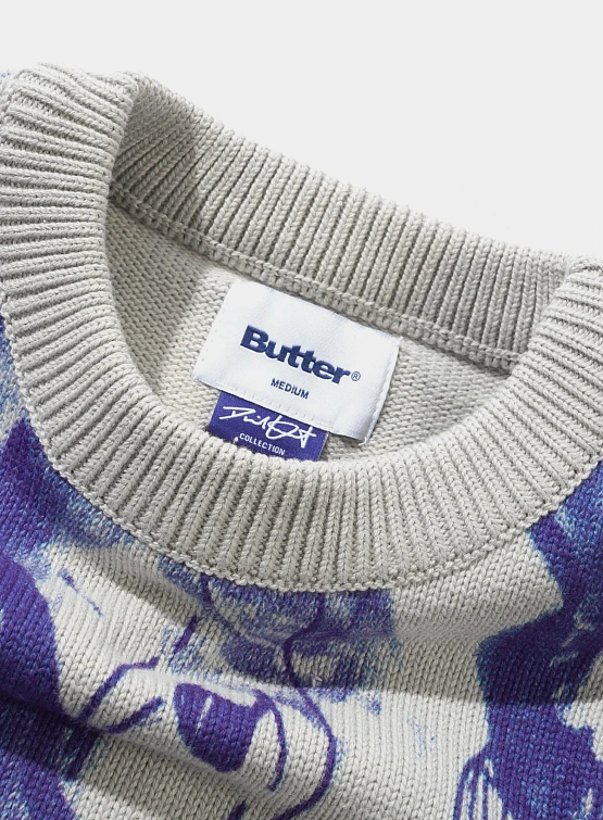 Свитер Butter Goods Davide Knit Sweater Grey