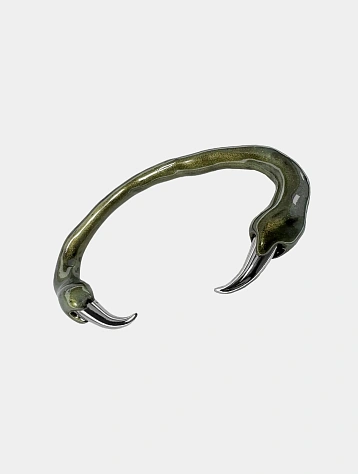 Браслет CASPER DIY With Spikes Green