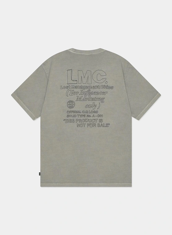 Футболка LMC FN Doodle Tee Light Grey