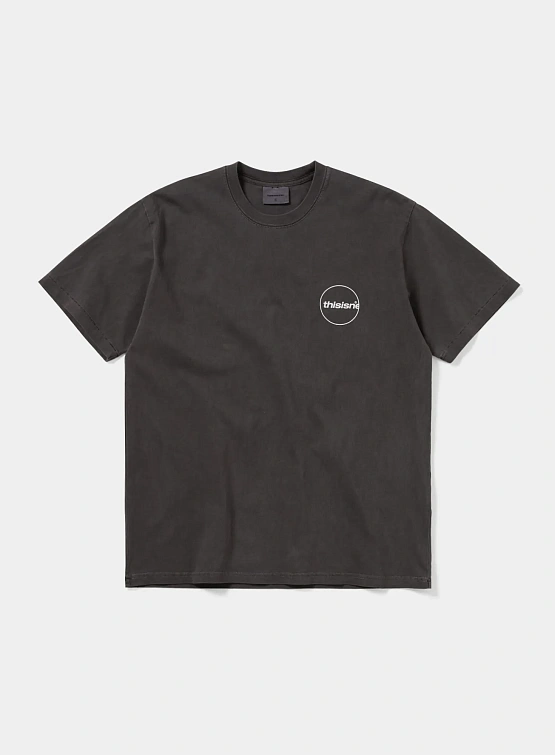 Футболка thisisneverthat C-Logo Tee Charcoal