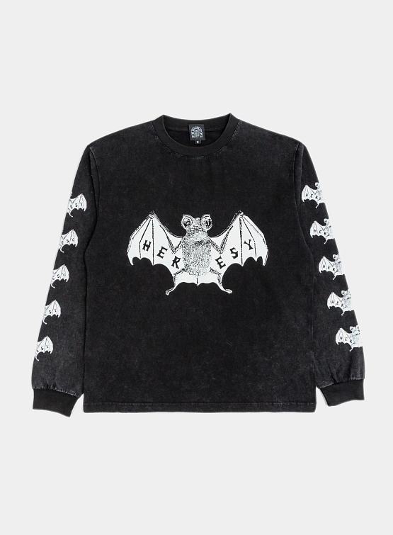 Лонгслив Heresy Bats Black