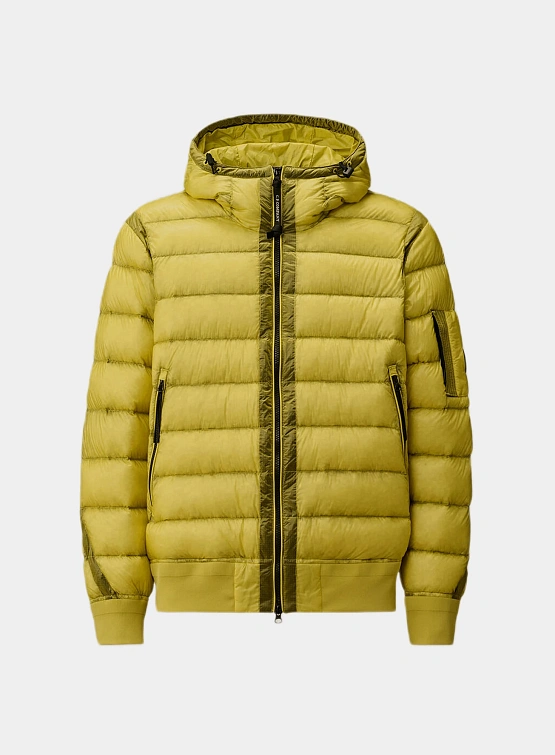 Пуховик C.P. Company D.D. Shell Hooded Down Green Sheen