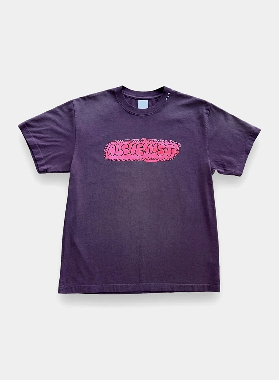 Футболка ALCHEMIST Fluffy Alchemist Tee Plum