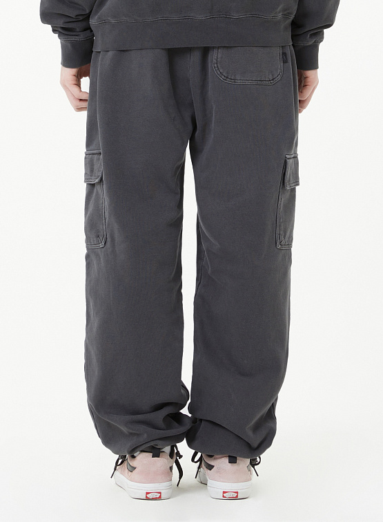 Брюки LMC Oval Overdyed Cargo Sweat Pants Black