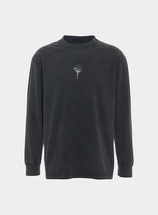 Лонгслив Han Kjøbenhavn Rose Boxy L/S Tee Dark Grey