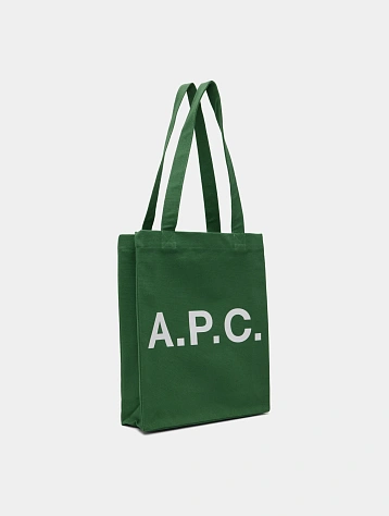Тоут A.P.C. Lou Tote Bag Vert Sapin