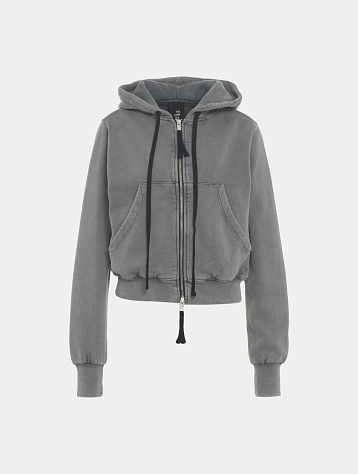 Женское зип-худи thom/krom W SJ 495 Used Grey