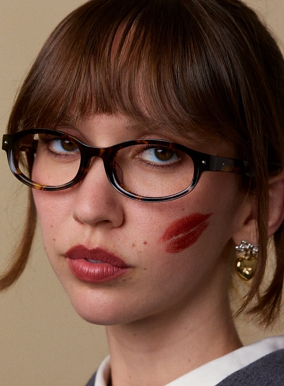 Очки Bonnie Clyde Roller Coaster Tortoise & Clear Lens