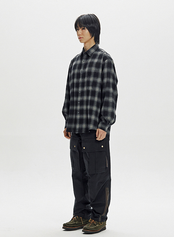 Рубашка FrizmWORKS Ombre Flannel Black