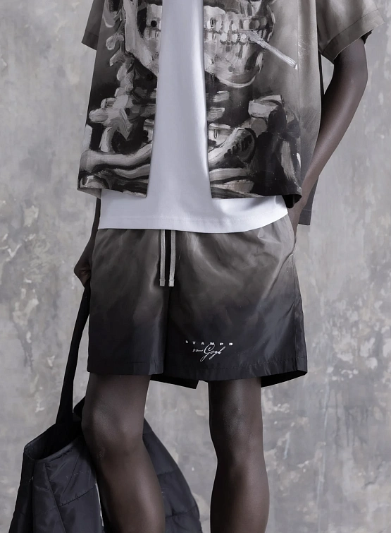 Шорты Stampd Van Gogh Ombre Trunk Brushstroke