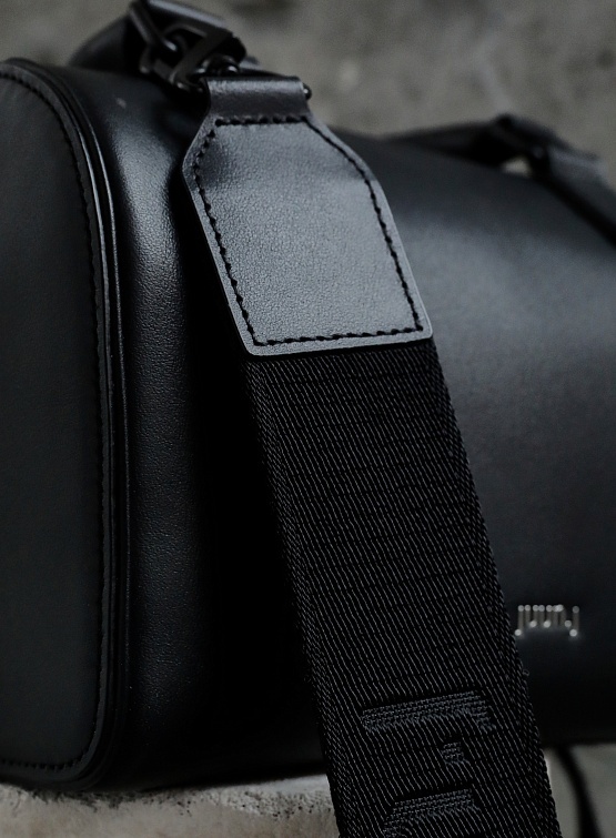 Сумка JUUN.J Leather Mini Boston Bag Black