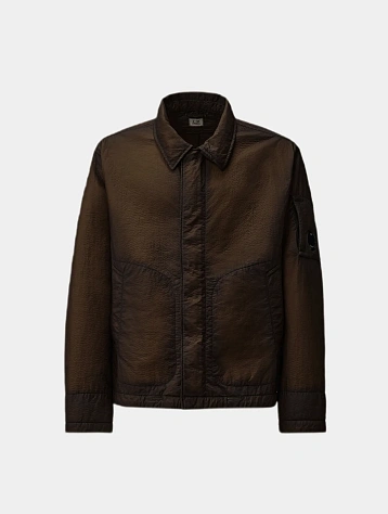 Куртка C.P. Company Feltro Bi-Film Short Ivy Green