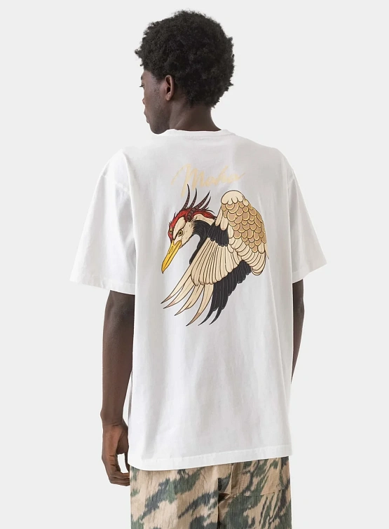Футболка MAHARISHI 1580 Year Of The Crane White