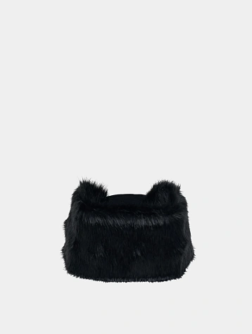 Повязка на голову OPEN YY Furry Hairband Black