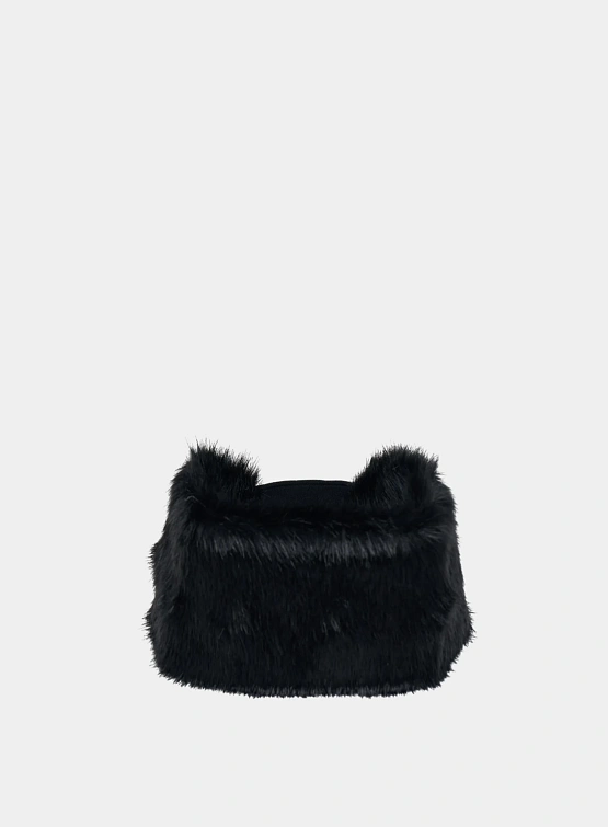 Повязка на голову OPEN YY Furry Hairband Black