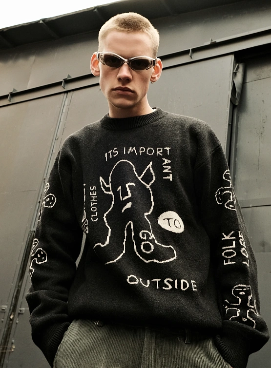 Свитер Heresy Outdoors Knit Black