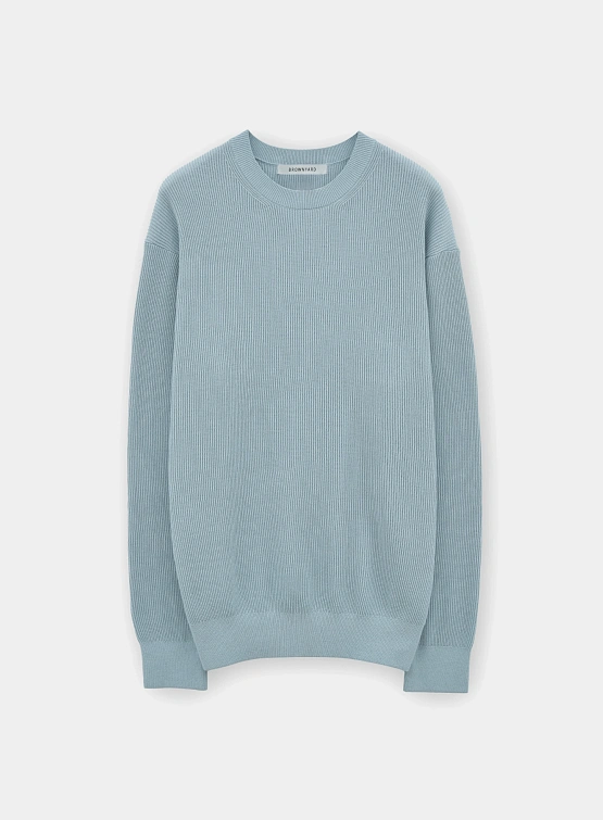 Свитшот BROWNYARD High Density Crewneck Blue Grey