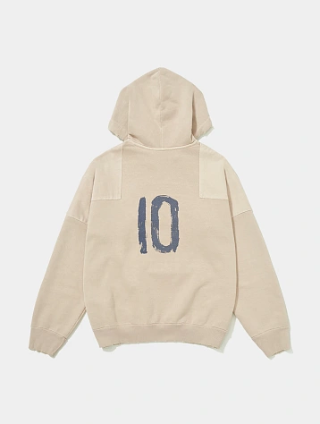 Худи PIET Distressed Cut Out Beige