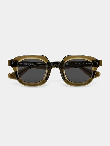 Очки Bonnie Clyde Gustave Dark Green & Black Lens