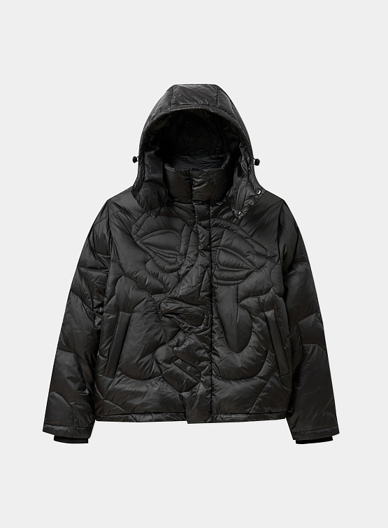 Пуховик KidSuper Kissing Puffer Black