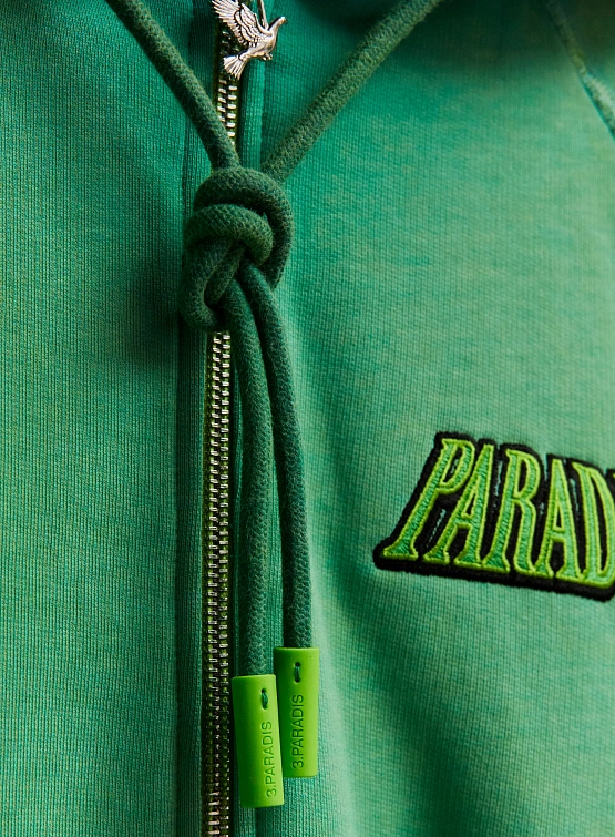 Зип-худи 3.PARADIS Dove Zip Hooded Green