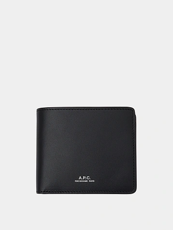 Кошелек A.P.C. Portefeuille London 2.0 Noir