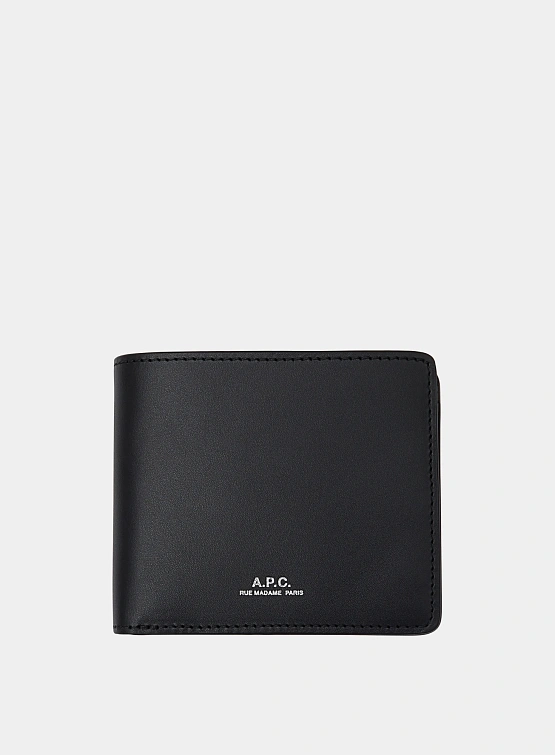 Кошелек A.P.C. Portefeuille London 2.0 Noir