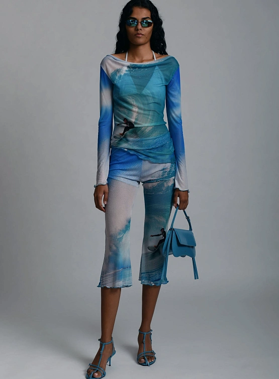 Женская сумка ABRA Mini Heart Bag Turquoise