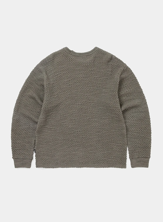 Свитер thisisneverthat Wool Crochet Knit Beige