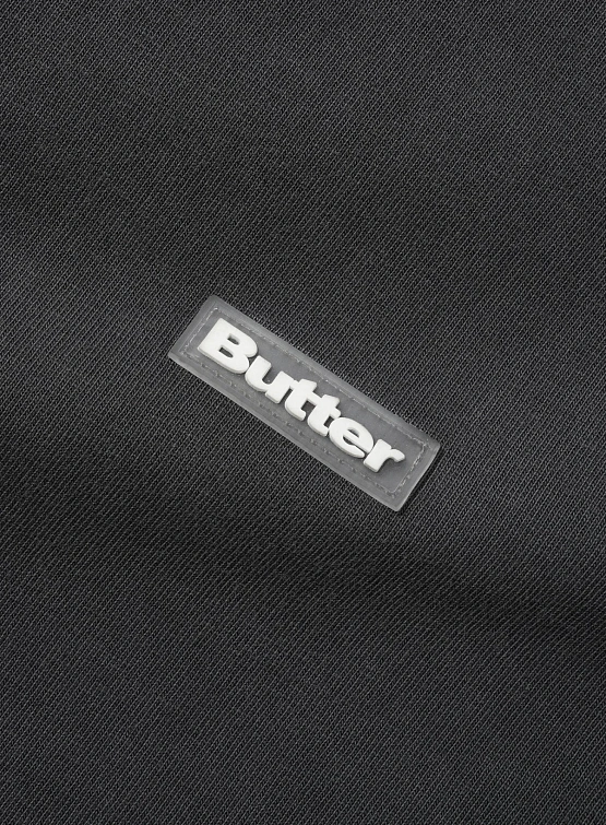 Лонгслив Butter Goods Basic L/S Tee Washed Black