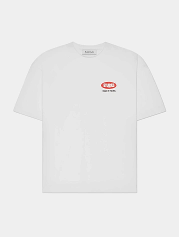 Футболка Études Relax Make It Yours White