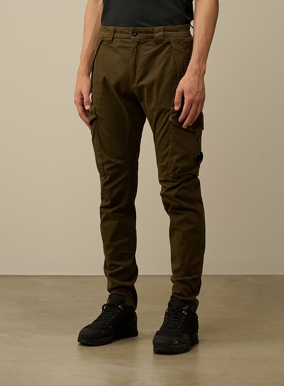 Брюки C.P. Company Stretch Sateen Ergonomic Lens Ivy Green