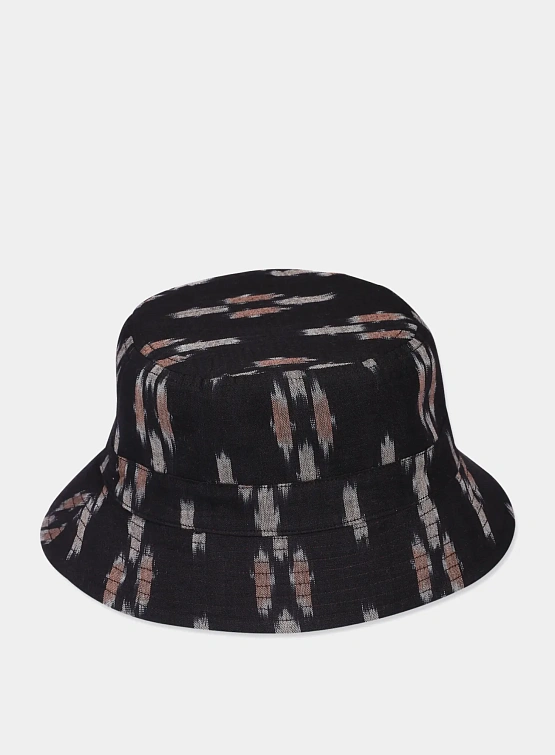 Панама Kardo Bucket Hat  Ikat59 Black/Wine