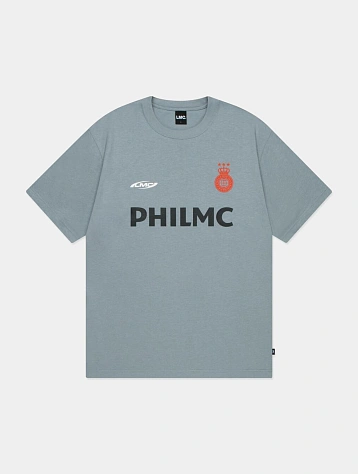 Футболка LMC Philmc Parody Soccer Tee Gray