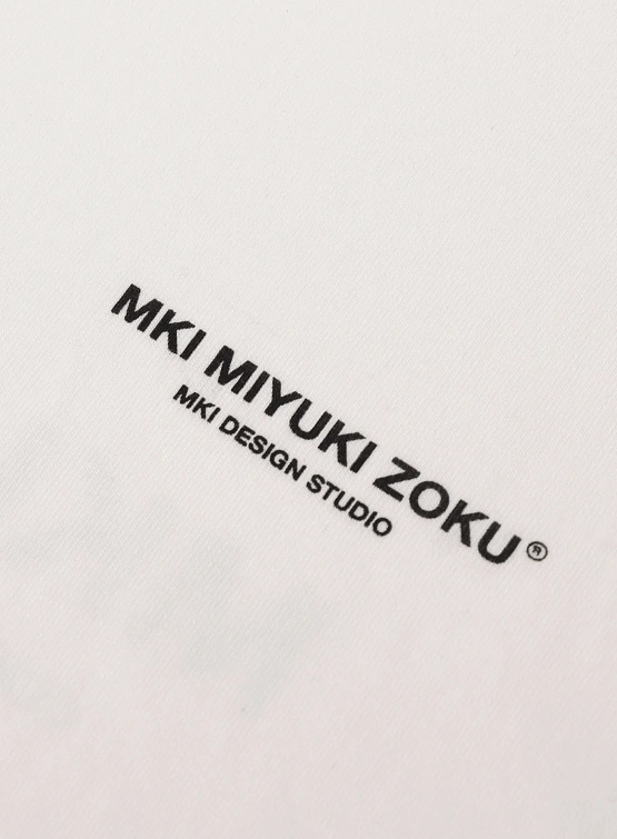 Лонгслив MKI MIYUKI ZOKU Design Studio L/S White